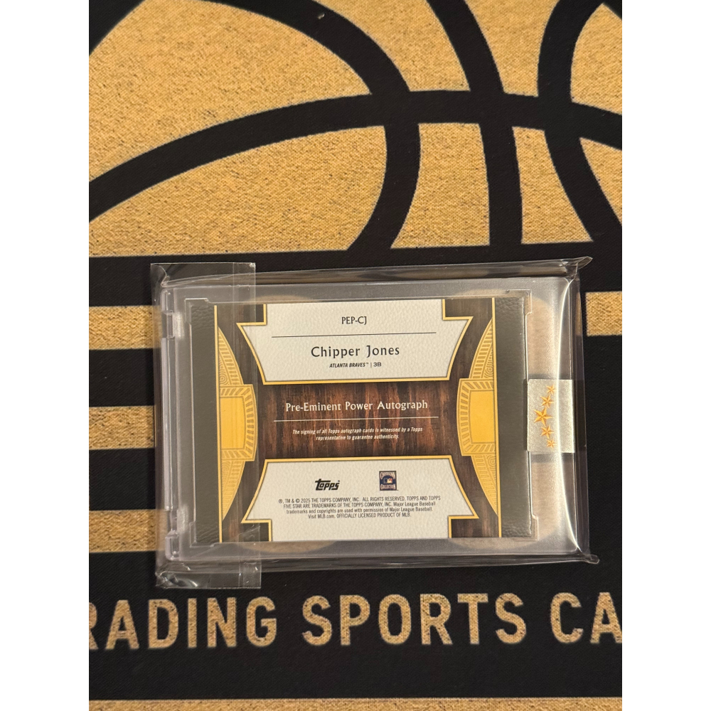 MLB Topps Chipper Jones 2025 Five Star Pre-Eminent Power 代-細節圖2