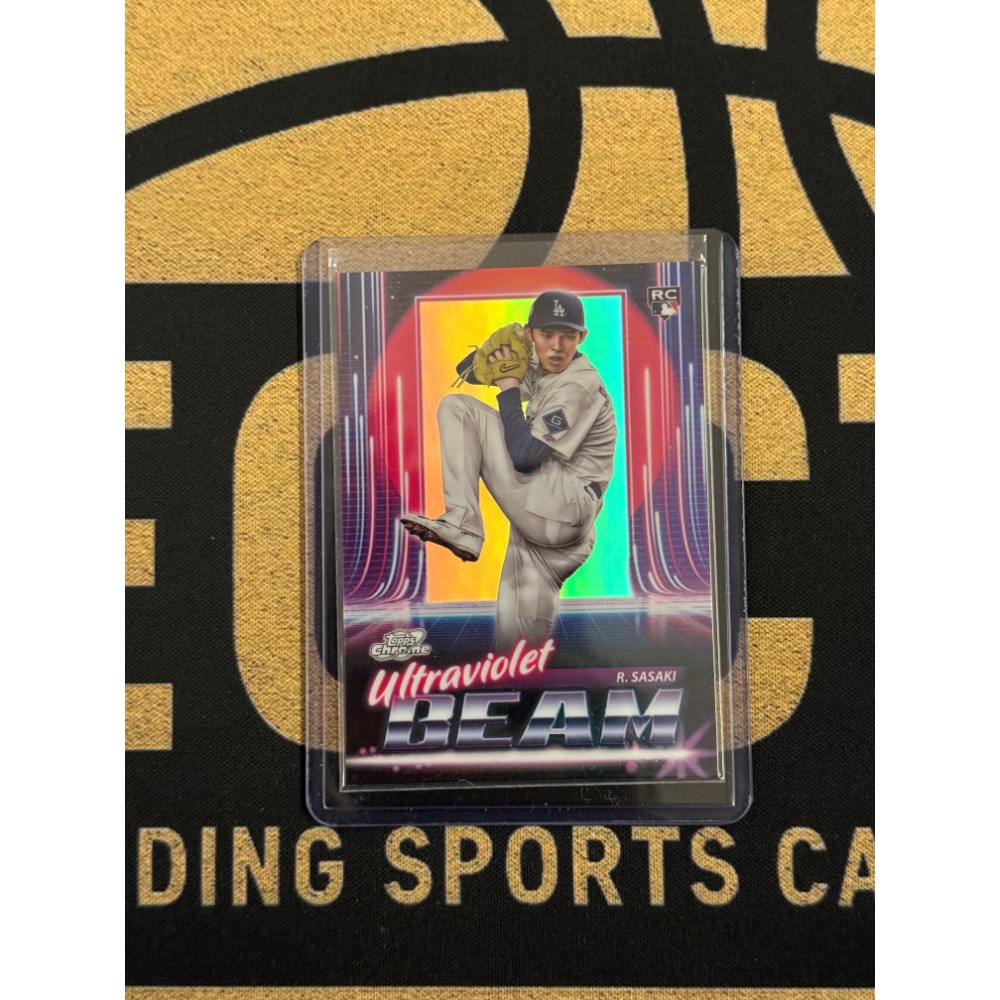 MLB Roki Sasaki Topps 各年份特卡.普卡.亮卡大集合 民-規格圖1