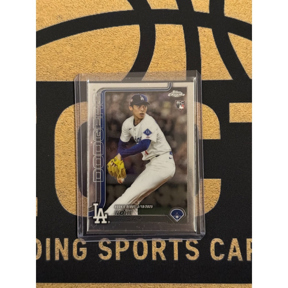MLB Roki Sasaki Topps 各年份特卡.普卡.亮卡大集合 民-規格圖1