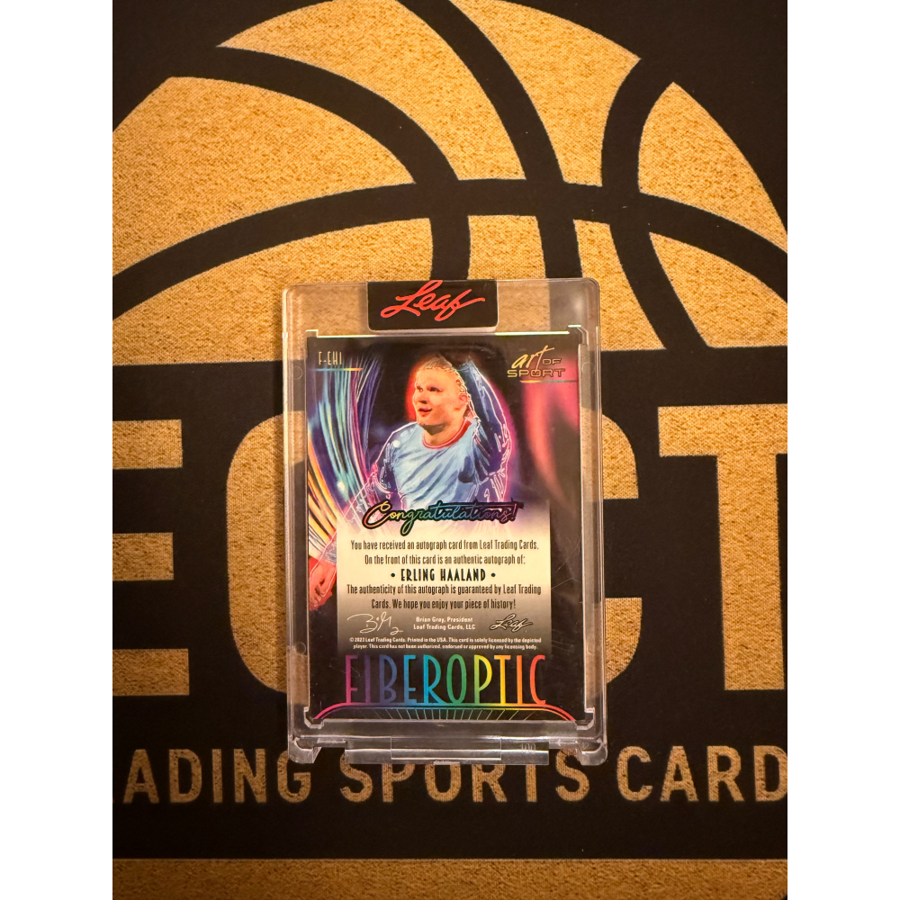 Leaf Erling Haaland 2023 Fiberoptic Auto /25 慶-細節圖2