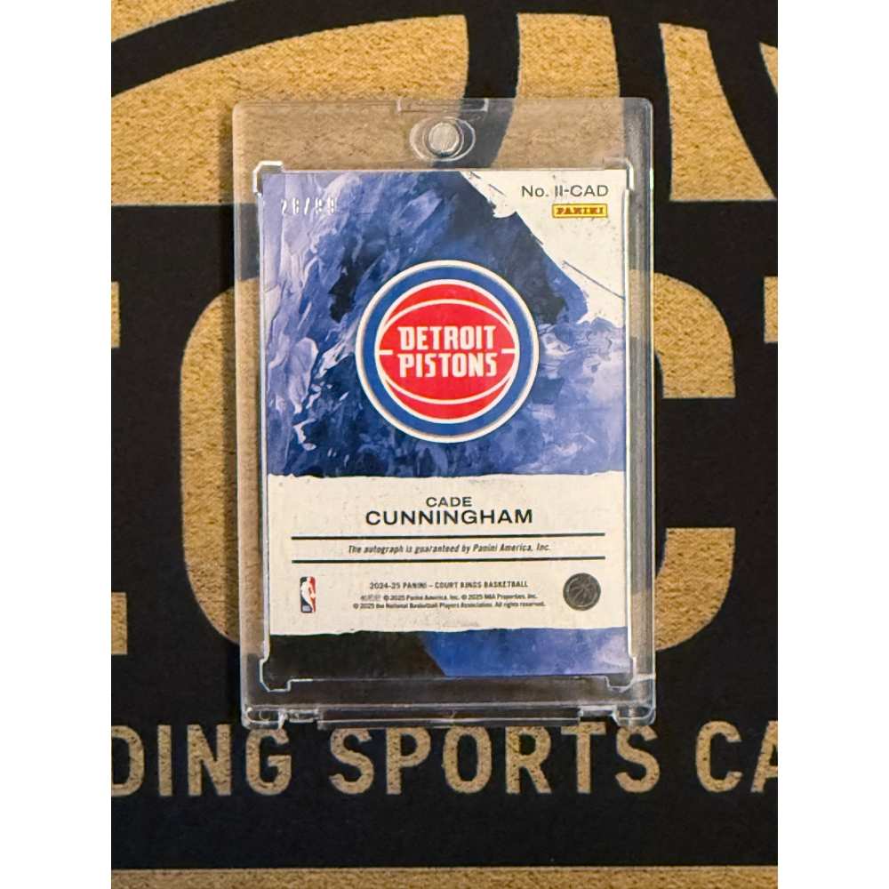 NBA Cade Cunningham Panini 2024-25 Impressionist Ink /99-細節圖2