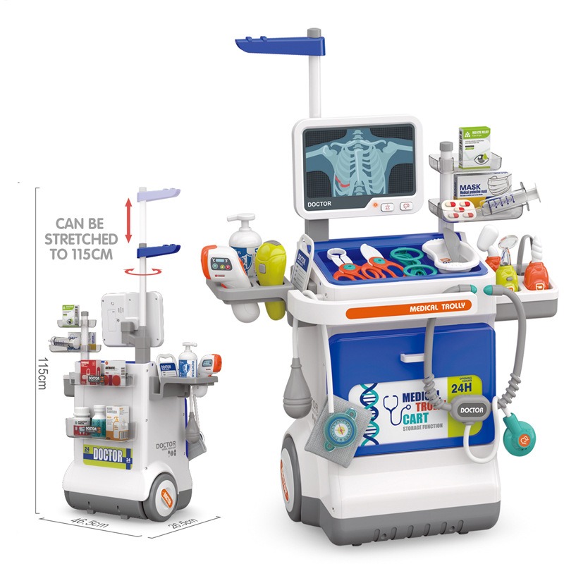 🔥【現貨】兒童醫生玩具組/扮演小醫生/看病玩具/聽診器玩具/寶寶醫生遊戲-細節圖6