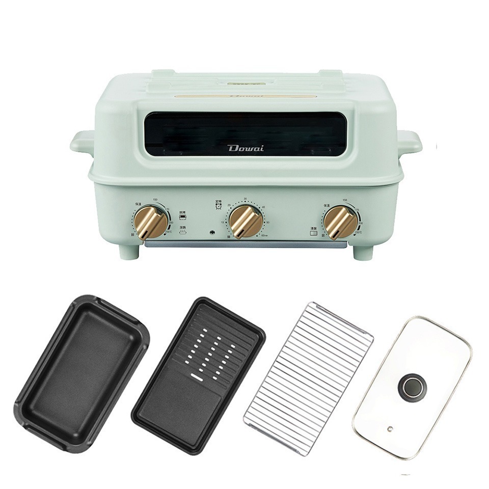 Dowai 多偉 摺摺鍋 多功能烤箱電烤盤 料理爐 DT-1005  有開發票-規格圖8