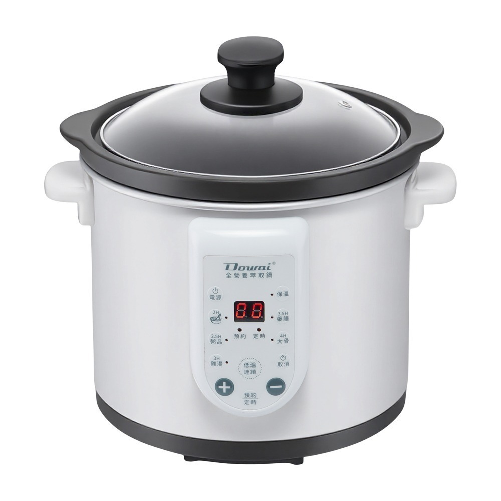 【Dowai多偉官方授權◆保固2年】全營養萃取鍋3.2L(DT-323)質感白 有開發票-細節圖2