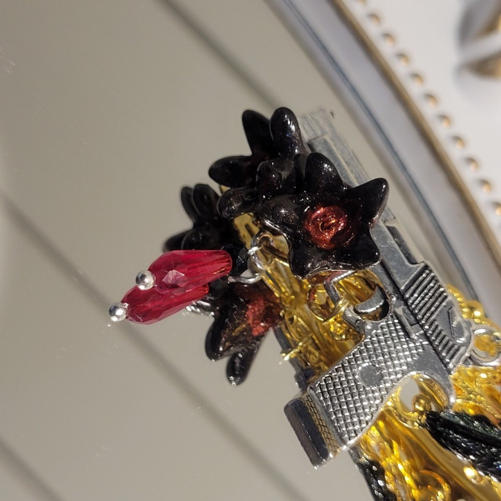 𓅪戀與深空 秦徹 曼陀羅 印象髮夾-細節圖3