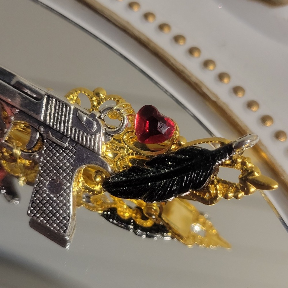 𓅪戀與深空 秦徹 曼陀羅 印象髮夾-細節圖4