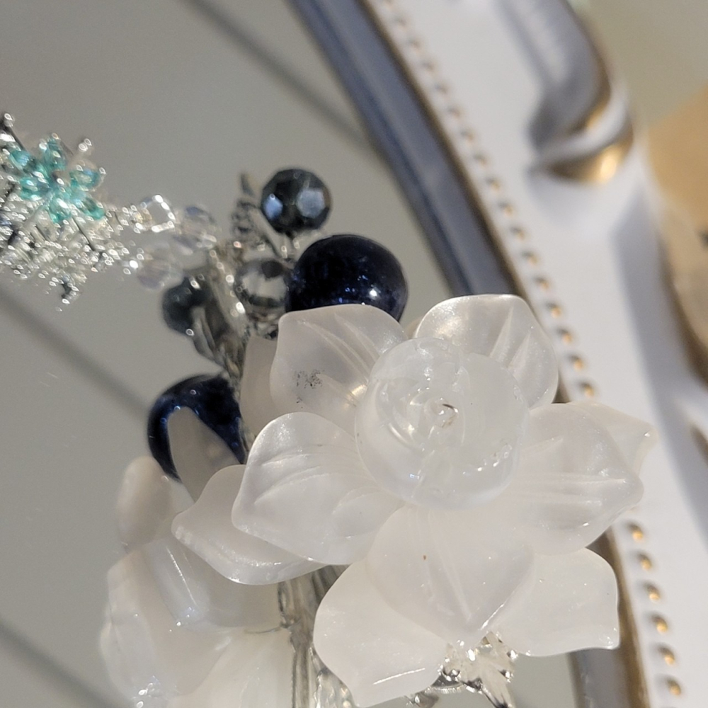 ❄️戀與深空 黎深 茉莉 印象髮夾-細節圖4