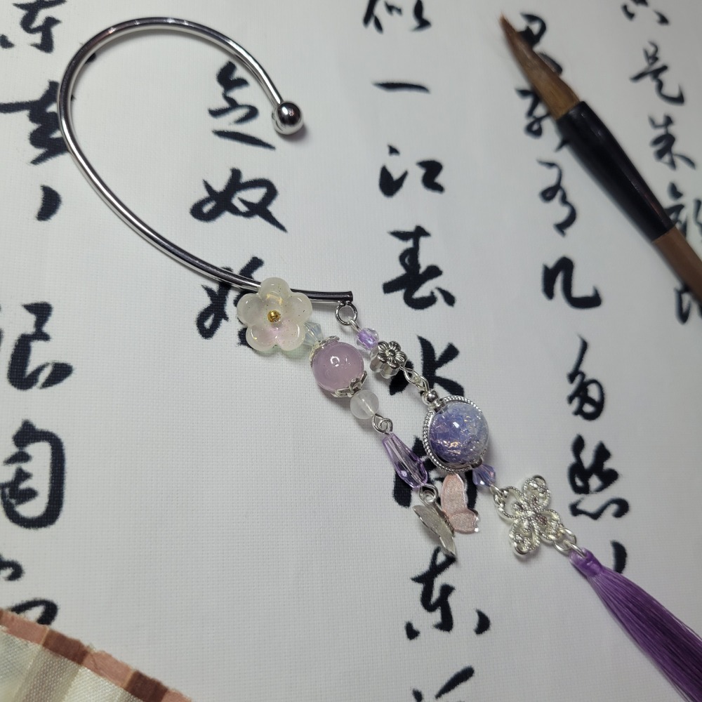 🦋代號鳶 左慈 印象耳掛-細節圖2