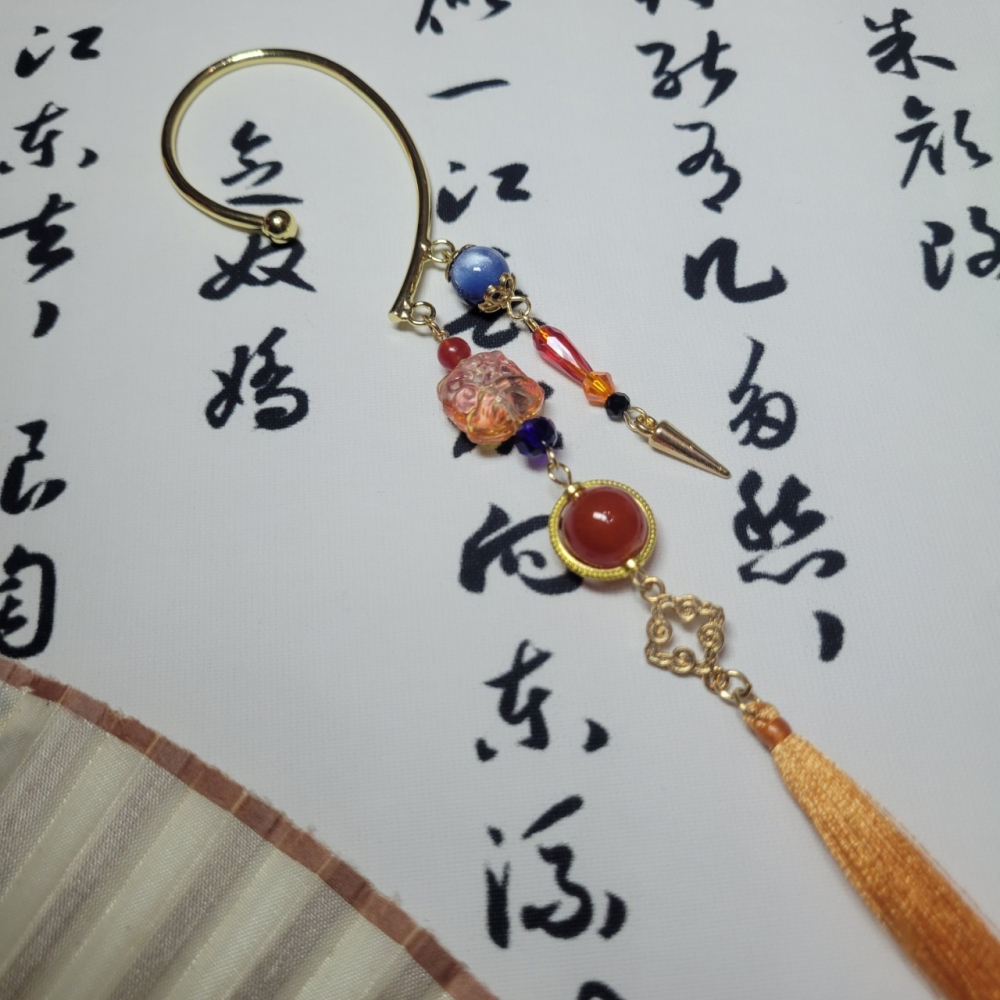 🐅代號鳶 孫策 印象耳掛-細節圖2