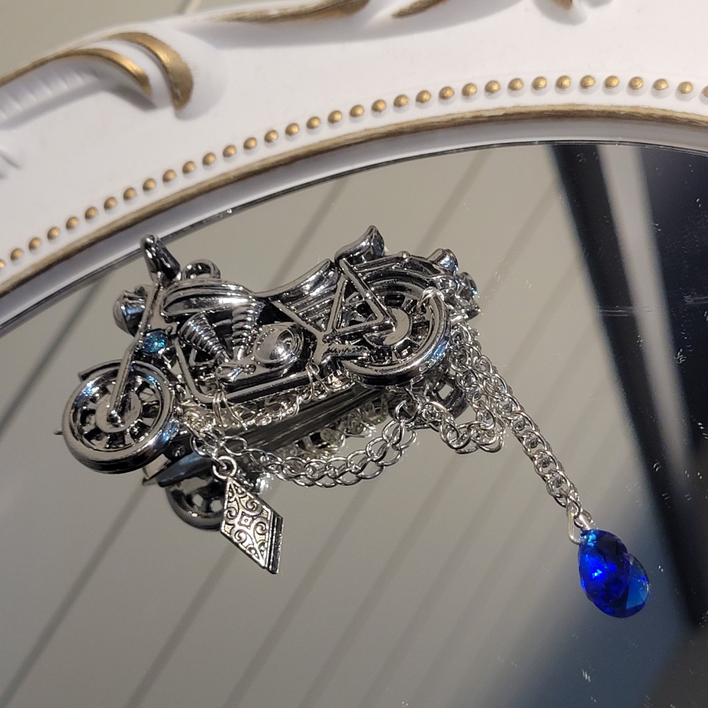 🏍 光與夜之戀 印象領帶夾／髮夾-細節圖2