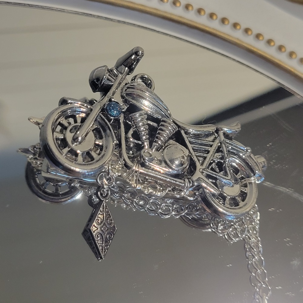 🏍 光與夜之戀 印象領帶夾／髮夾-細節圖3