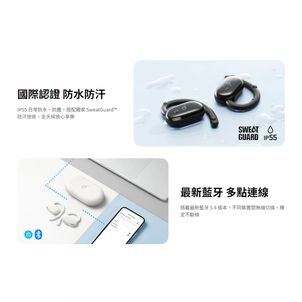 [哩哩摳摳] Soundcore 開放式藍牙耳機 V20i A3876-細節圖6