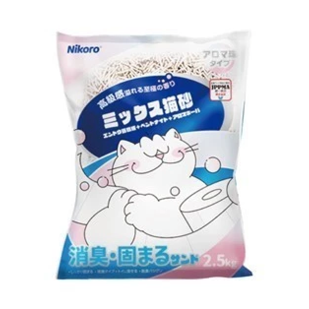 [Nikoro日本妮可露貓砂] 混合豆腐貓砂 豆腐砂 混和砂 貓砂 木薯砂 2.5kg-規格圖5