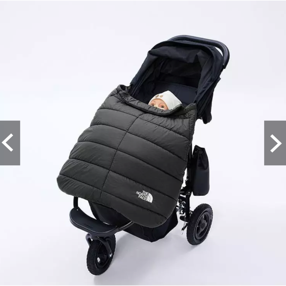 [TNF] 黑色現貨！北臉THE NORTH FACE Baby Shell Blanket 日版 北面 保暖毯 包巾-細節圖3