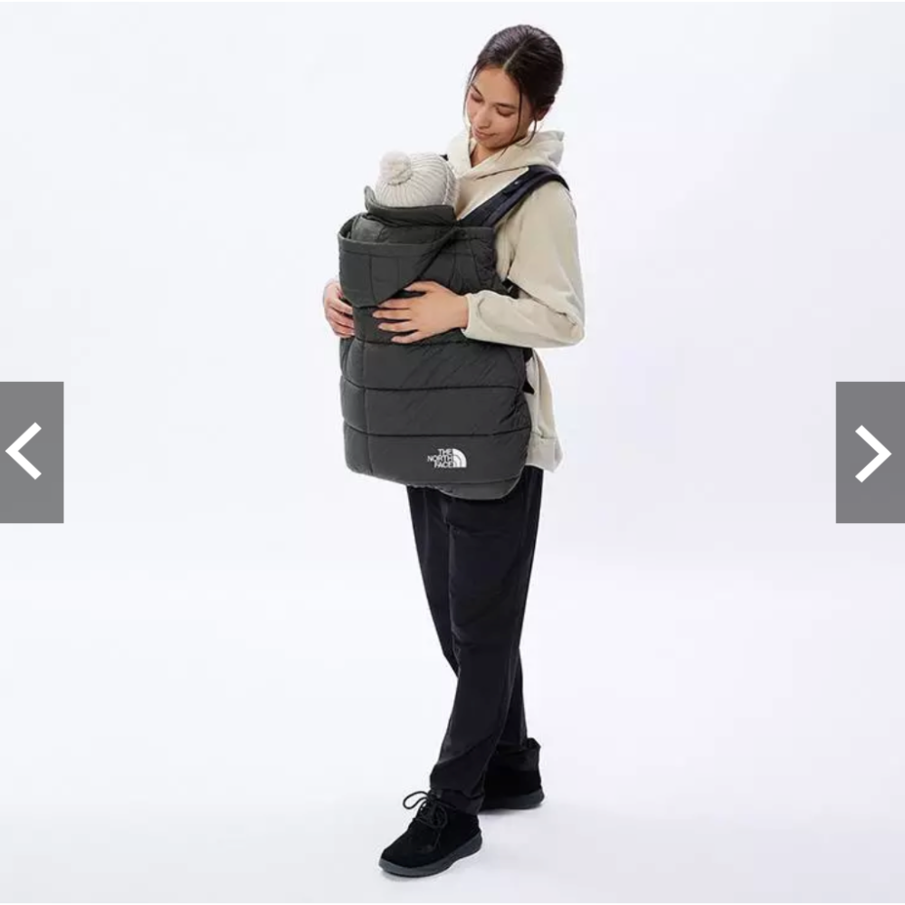 [TNF] 黑色現貨！北臉THE NORTH FACE Baby Shell Blanket 日版 北面 保暖毯 包巾-細節圖4