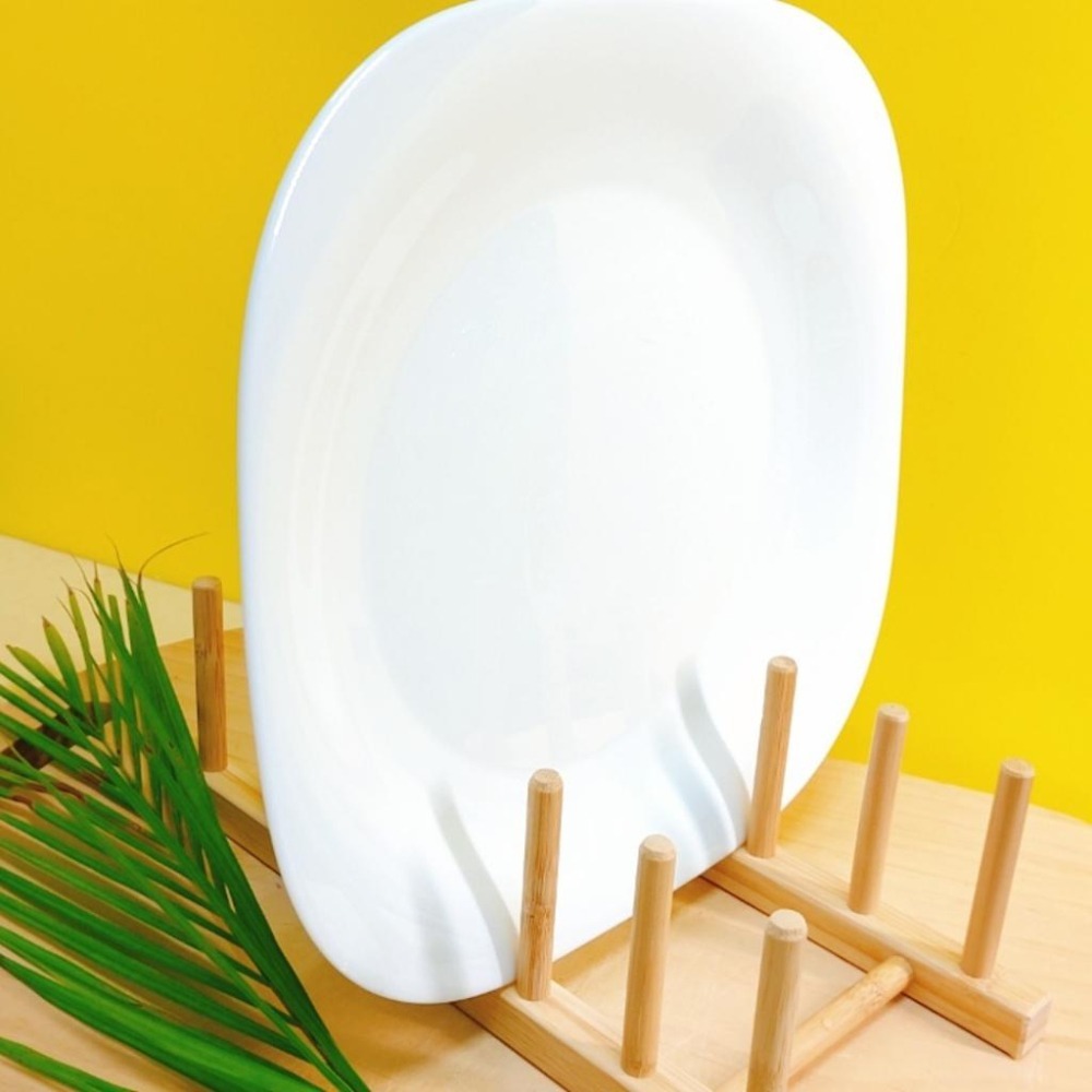 北歐風竹子置盤架 竹製置盤架 置盤架 盤架 竹子碗盤架 碗盤架 盤子架 竹子製作 廚房盤架 廚房收納 餐盤架 餐盤收納-細節圖4