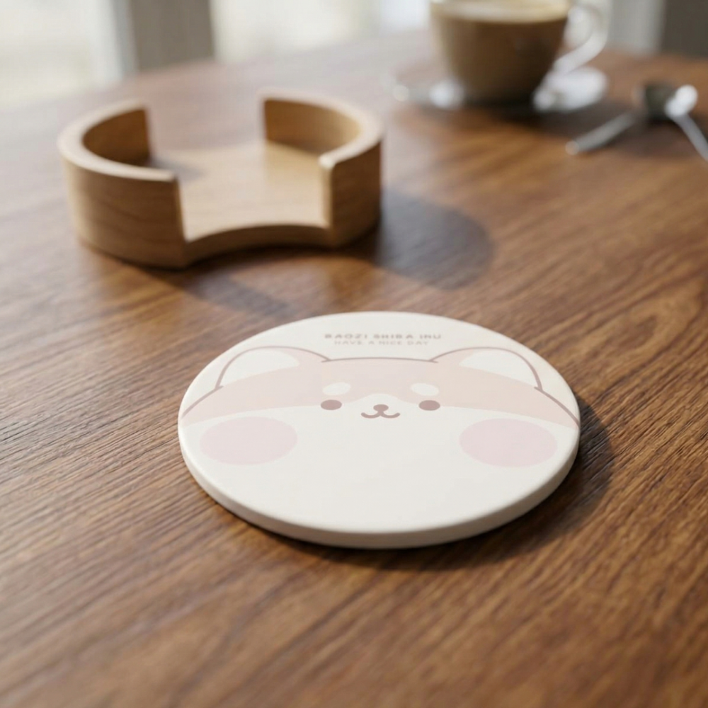 維亞文創陶瓷大吸水杯墊 台灣鶯歌製造 陶瓷吸水杯座 陶瓷吸水杯墊 大吸水杯墊 杯墊 大杯墊 文創杯墊 陶瓷杯墊-規格圖10
