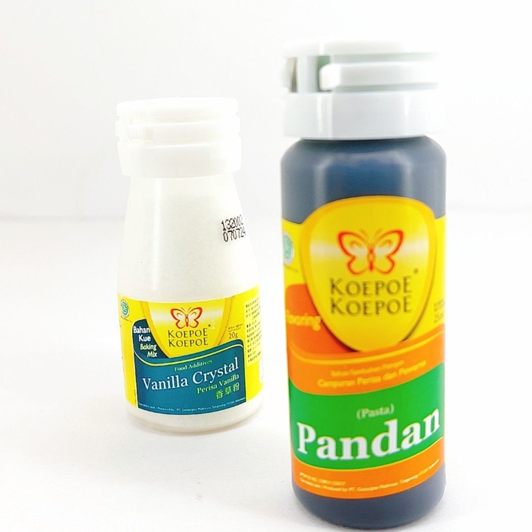 印尼進口 KOEPOE 香草粉 香草精 香草 Vanilla 香草調味粉 Pandan 香蘭精 香蘭香料 複方馨蘭香料-細節圖2