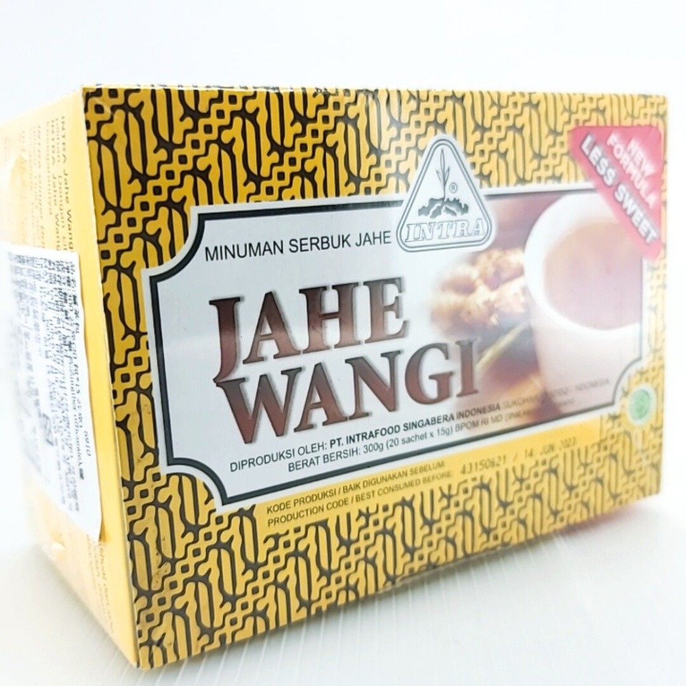 印尼傳統老牌薑茶 薑茶 薑母茶 姜母晶 印尼薑茶 印尼薑母茶 即溶薑茶 熱飲 薑茶包 薑母茶包 JAHE WANGI-細節圖2
