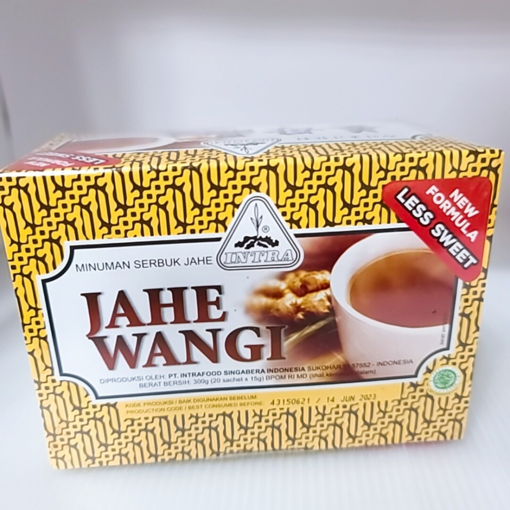 印尼傳統老牌薑茶 薑茶 薑母茶 姜母晶 印尼薑茶 印尼薑母茶 即溶薑茶 熱飲 薑茶包 薑母茶包 JAHE WANGI-細節圖5