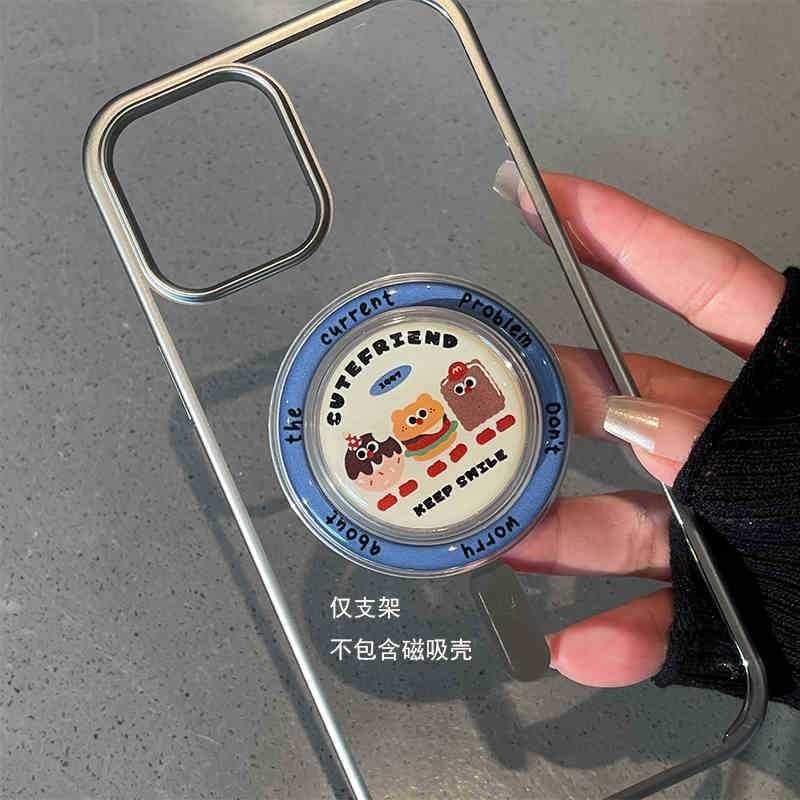 藍圈漢堡磁吸款