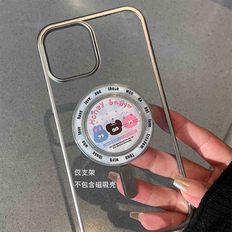 磁吸手機支架 小動物支架 Magsafe 磁吸支架 磁吸手機支架 手機支架 可愛ins小動物 多款創意支架 台灣現貨-規格圖9