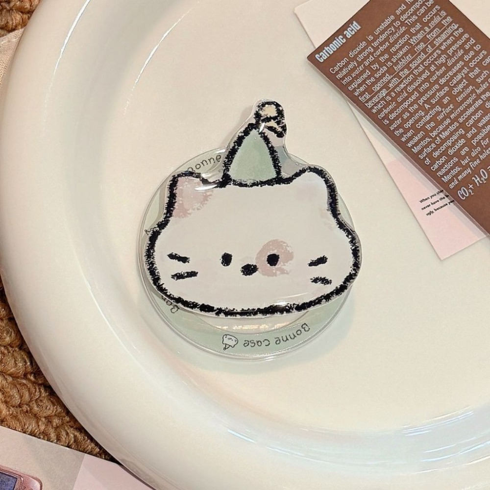 綠帽小花貓磁吸款