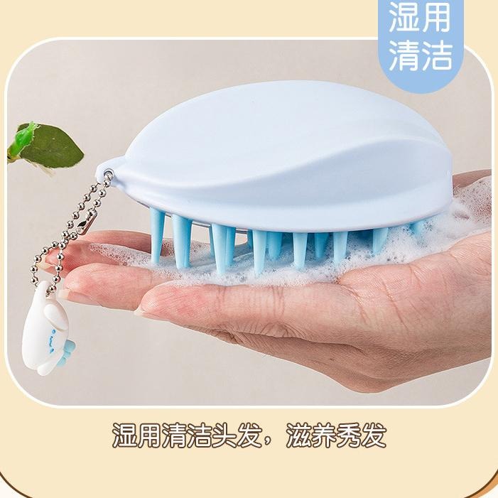 頭皮按摩刷 造型按摩梳 洗頭按摩刷 洗頭按摩梳 楊桃按摩梳 洗頭神器 頭皮按摩刷 氣墊按摩梳 洗頭梳 按摩梳 台灣現貨-細節圖6