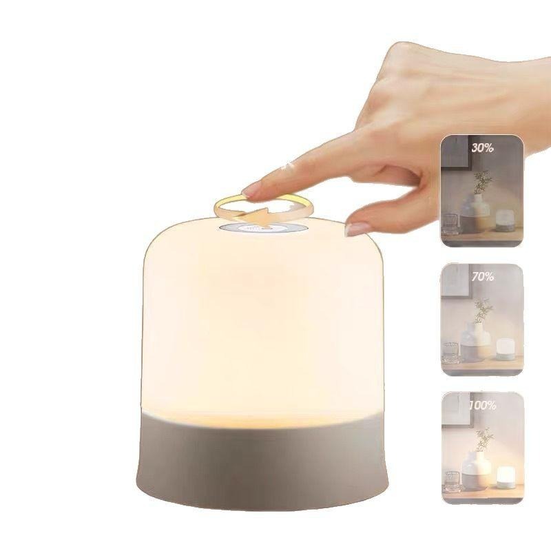 觸控小夜燈 遙控小夜燈 床頭夜燈 床頭小夜燈 聖誕燈 床頭燈 可調節亮度 充電款小夜燈 哺乳燈 樓梯燈 台灣現貨-細節圖2