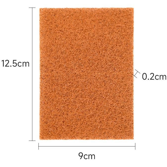 金剛砂海綿 刷碗洗鍋 海綿刷 碗盤刷 洗碗刷 除垢海綿 清潔海綿 廚房神器 磨砂刷 菜瓜 廚房清潔 去污神器 台灣現貨-細節圖2