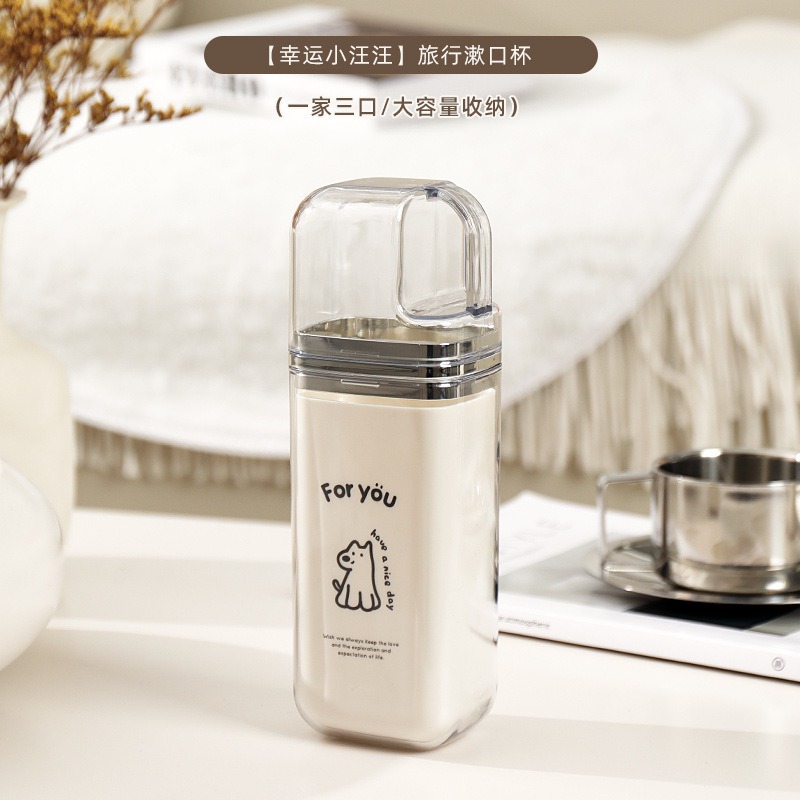 漱口杯 三用旅行漱口杯 牙刷盒 雙層 牙刷杯 牙刷收納 便攜 刷牙杯 洗漱杯 兒童漱口杯 旅行洗漱杯 旅行收納 台灣現貨-規格圖9