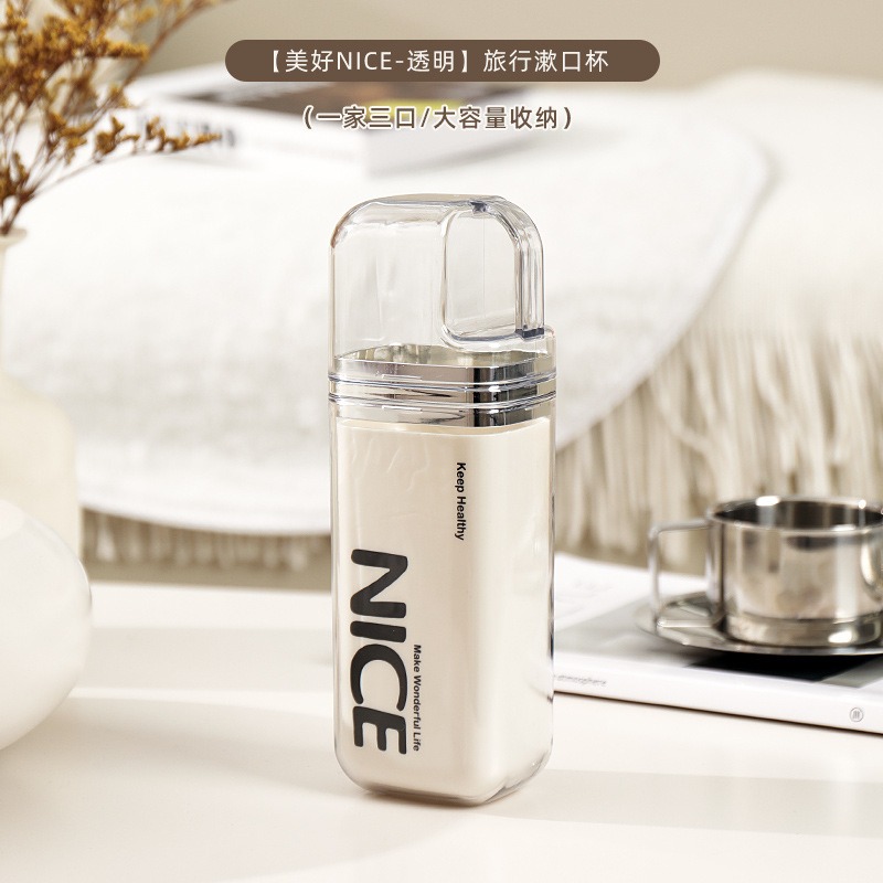 漱口杯 三用旅行漱口杯 牙刷盒 雙層 牙刷杯 牙刷收納 便攜 刷牙杯 洗漱杯 兒童漱口杯 旅行洗漱杯 旅行收納 台灣現貨-規格圖9