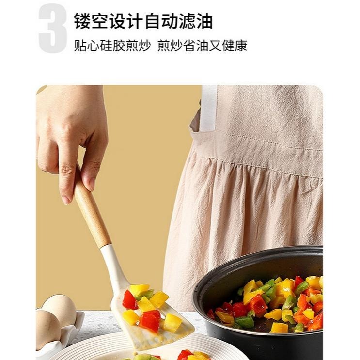 硅膠廚具 不沾鍋專用廚具 廚具 廚房用具煎鏟 鍋鏟 湯勺 廚具套組 不沾鍋廚具 烘焙料理 打蛋器 烘培 台灣現貨-細節圖5