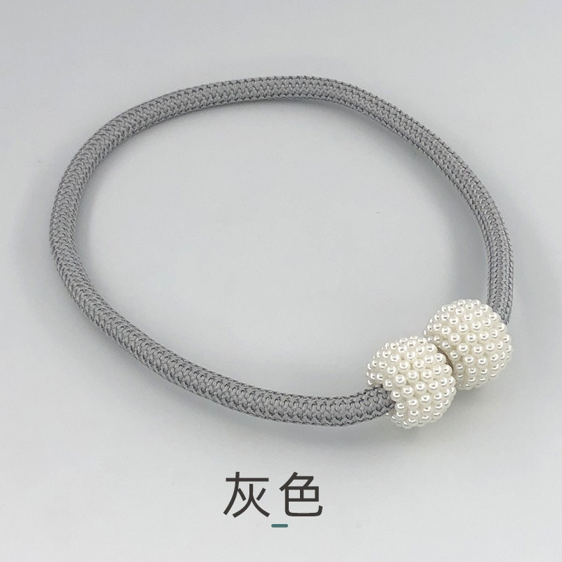 窗簾磁吸扣 磁吸窗簾扣 扣窗簾綁繩 窗簾綁帶 繩子 磁扣 窗簾束帶 免綁磁吸窗簾 窗簾環 磁吸窗簾 窗簾 台灣現貨-規格圖9