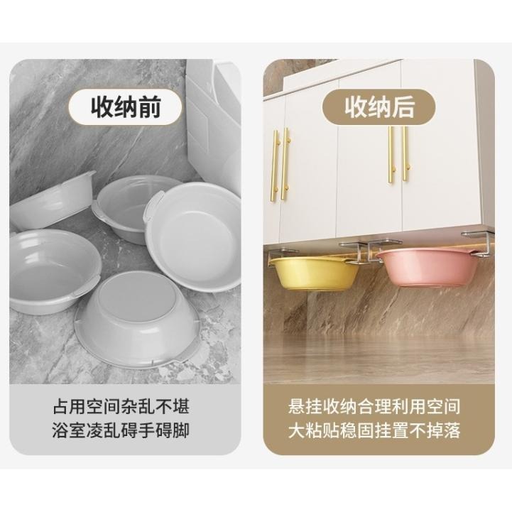 海綿掛架 不鏽鋼海綿瀝水架 收納架 臉盆架 菜瓜布架 鍋蓋架 瀝水掛架 無痕掛架 廚具收納 水槽掛勾 台灣現貨-細節圖4