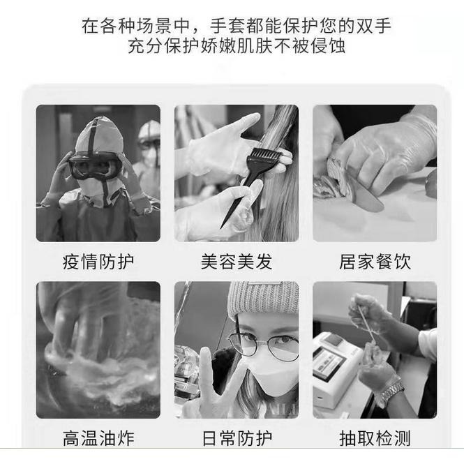 一次性手套 透明手套 拋棄式手套 食品級加厚款 無粉乳膠手套 TPE手套 手扒雞手套 家務手套 橡膠手套 台灣現貨-細節圖7