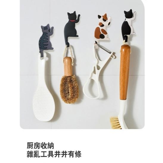 磁鐵掛勾 貓咪磁鐵掛勾 掛勾 冰箱貼 冰箱掛勾 可愛動物掛勾 磁鐵貓咪掛勾 鑰匙掛勾  磁鐵掛勾 可彎曲掛鈎 台灣現貨-細節圖8