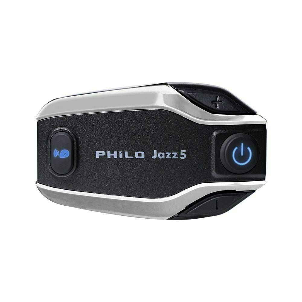 【Philo飛樂】Jazz5 全混音｜長距離 安全帽藍芽對講耳機 500公尺對講 藍牙5.2 音樂共享 官方原廠直送-細節圖2