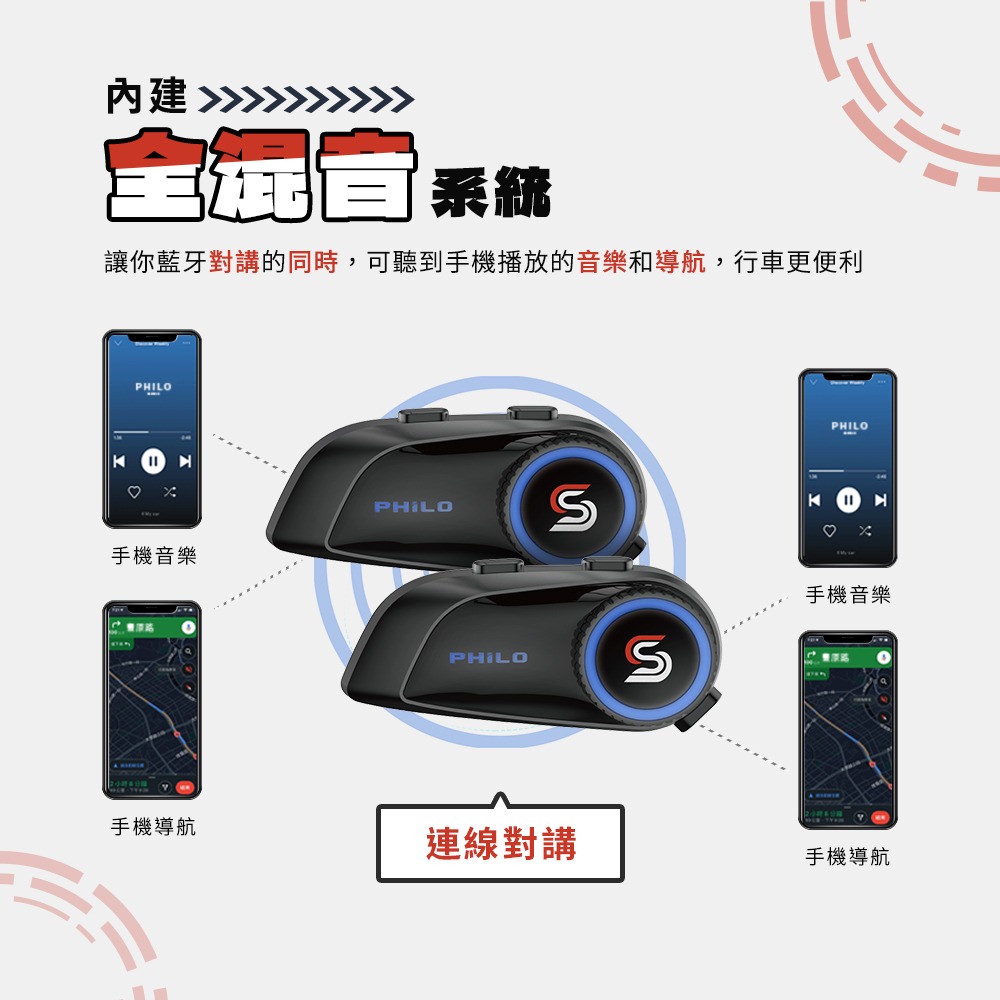Jazz5s 全混音安全帽藍牙對講耳機｜旋鈕版-細節圖8