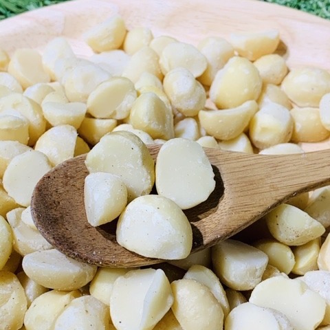 原味夏威夷豆 (250g/600g) 4L顆粒 已去殼  無調味 低溫烘焙 翠園食品 真空夾鏈袋出貨-細節圖2