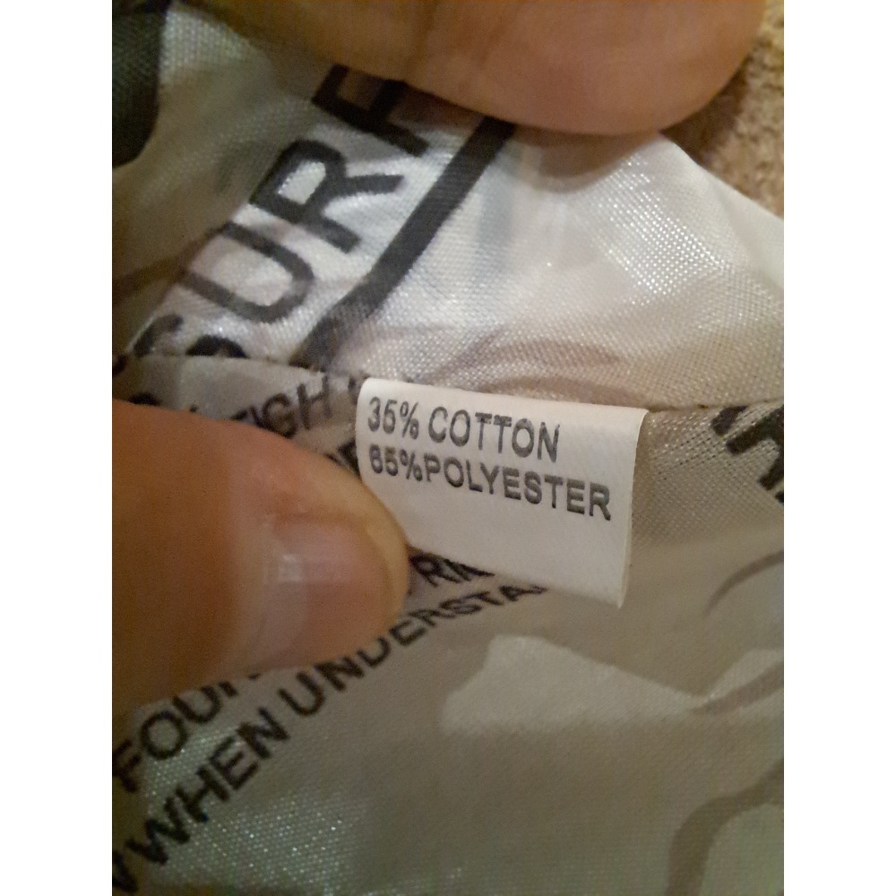 駝色雙排金釦傘狀大衣-細節圖4