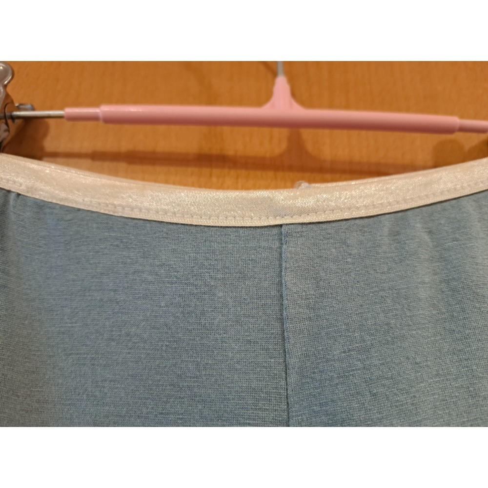 莫蘭迪藍內搭褲緊身褲或瑜伽褲 慢跑褲-細節圖2