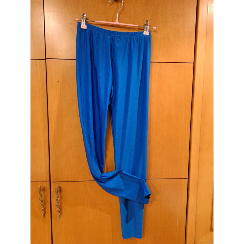 近全新寶藍超彈性內搭褲 緊身褲 瑜伽褲 韻律褲-細節圖2