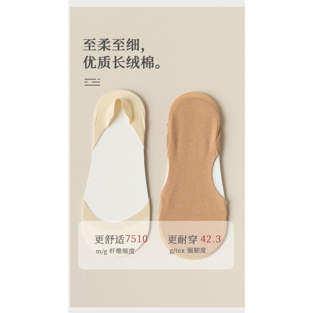 ❤️春夏超淺口極薄溫柔色舒適冰絲隱形襪❤️隱形襪 女襪 女隱形襪 春夏-細節圖2