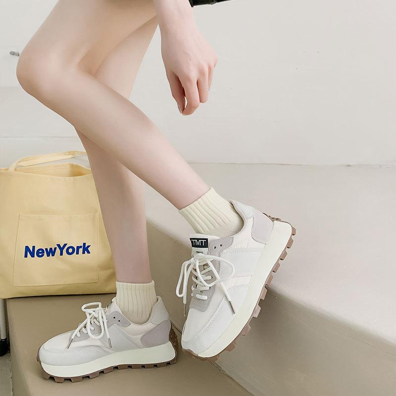 🌸純色新款運動棉中筒襪子女 素色潮流女襪🌸潮流必備 街頭質感-細節圖6