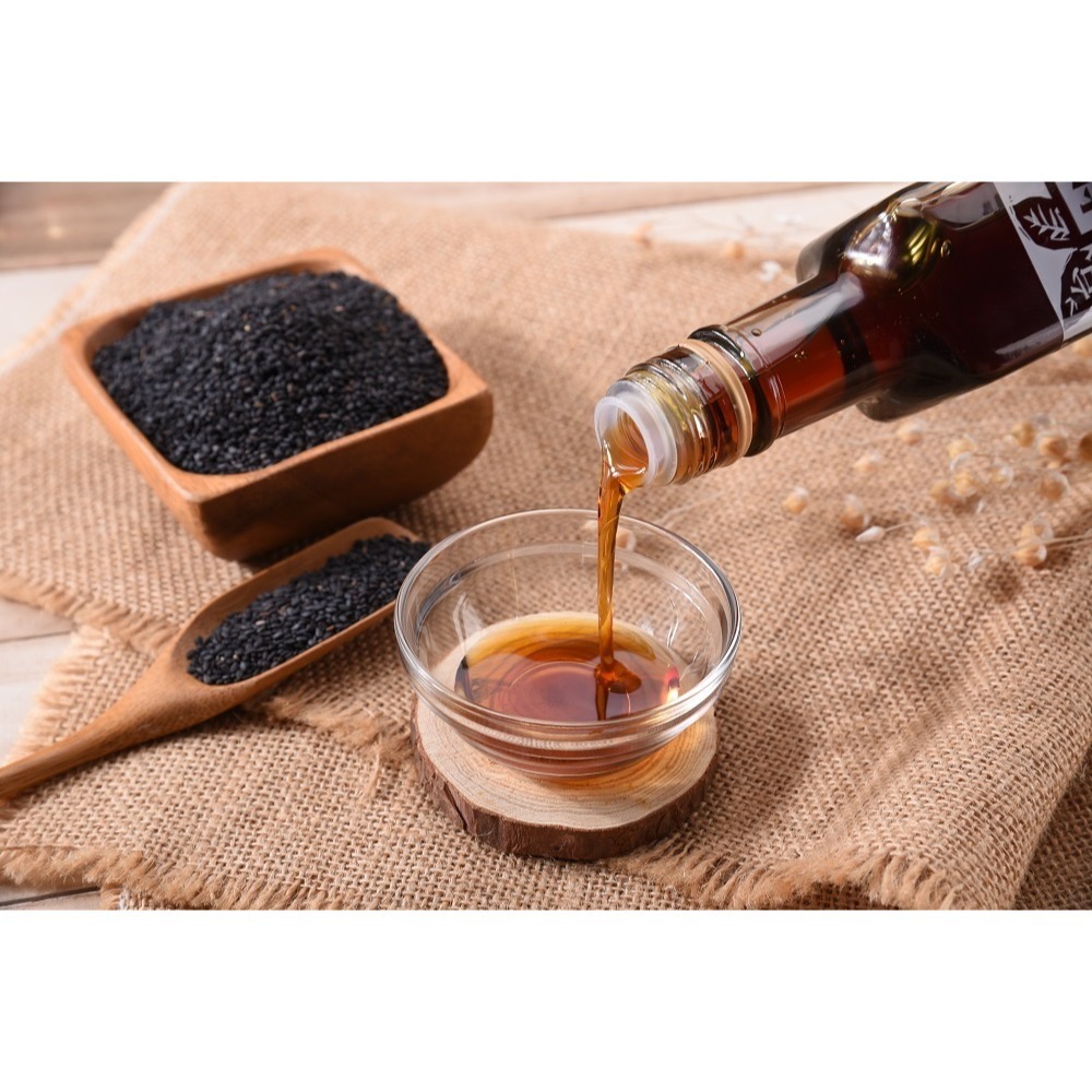 【芝麻先生】台灣頂級黑芝麻胡麻油(250ml)-細節圖2