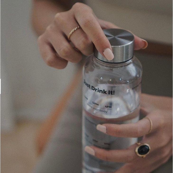 韓國Vottle 時間水瓶 女生要記得喝水♡-細節圖2