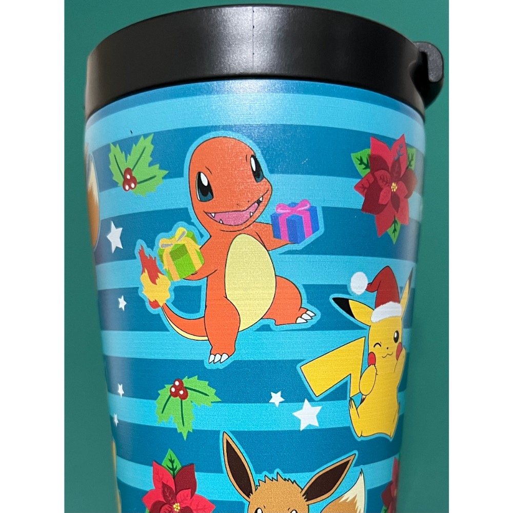 神奇寶貝 皮卡丘 伊布 保溫瓶 澳洲 保溫杯 保溫 寶可夢 Pokémon ポケモン 杯子 小火龍 不鏽鋼保溫杯 隨行杯-細節圖3