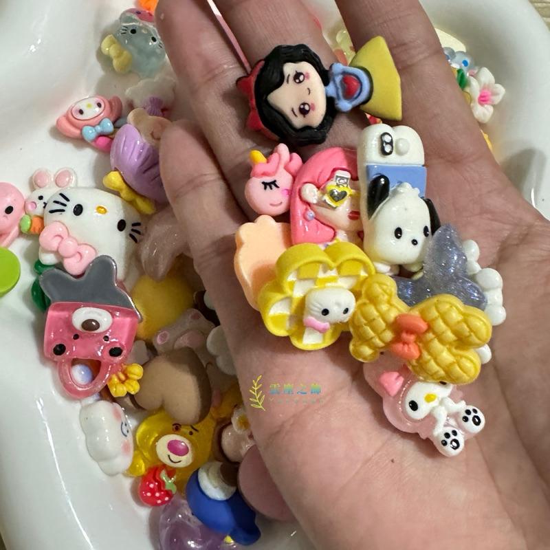 雲塵之飾·珠寶殿 臺灣賣家 快速出貨 🚚 現貨 小配件 樹脂 配件 貼片 髮夾材料 手工材料 可愛 萌娃 小吊飾 小吊墜-細節圖4