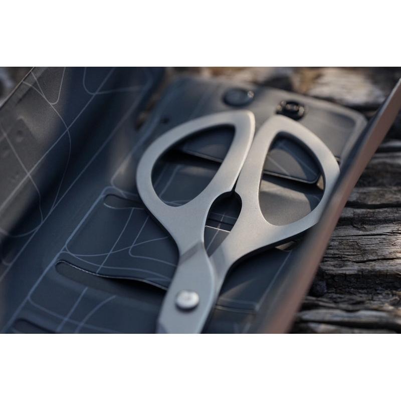 愛森諾 隨行食物剪刀｜可拆洗/好清潔/嬰兒副食品專用/外出料理剪｜奶茶色【ARSENAL】-細節圖2